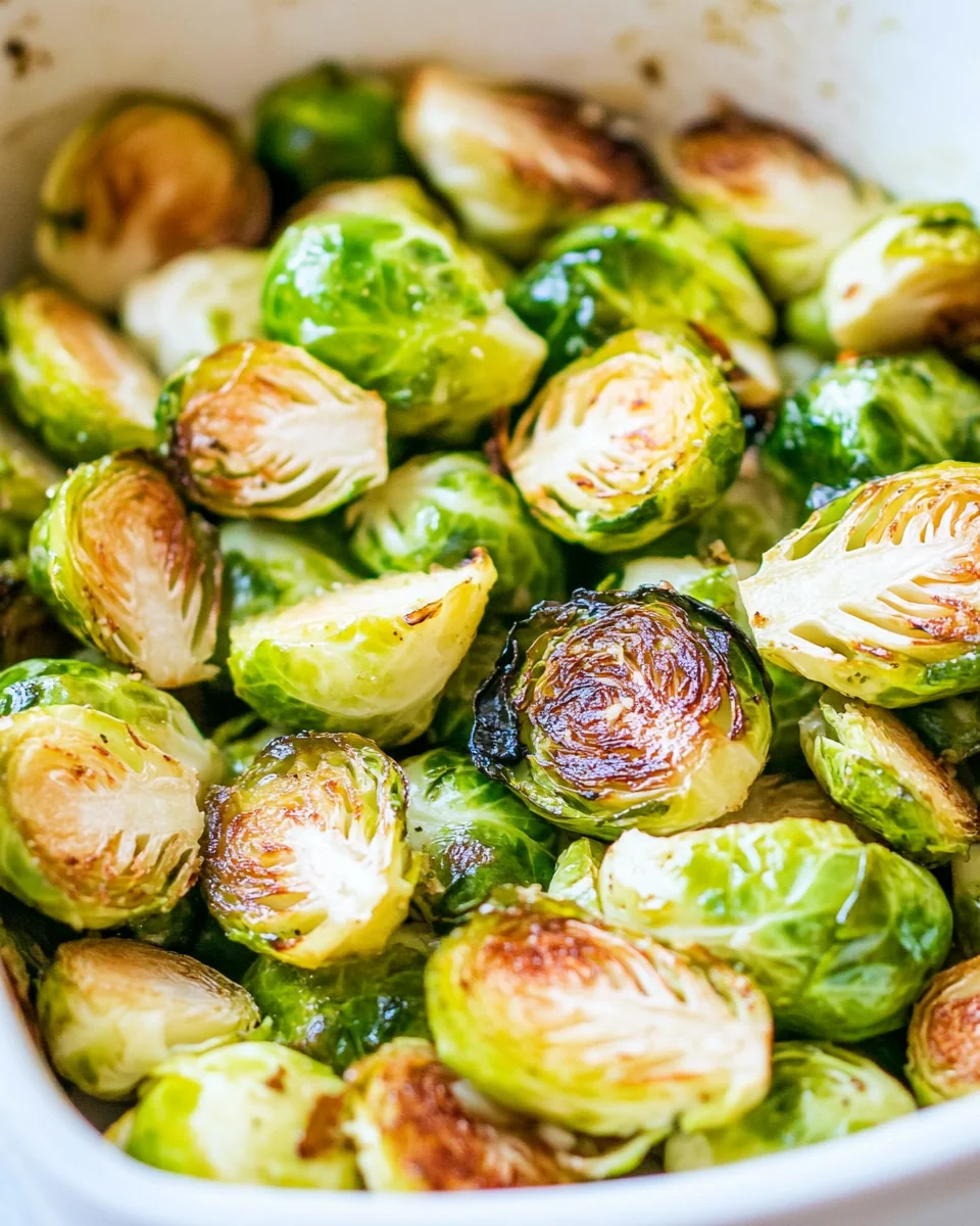 Savory Brown Butter Brussels Sprouts Recipe - additional image