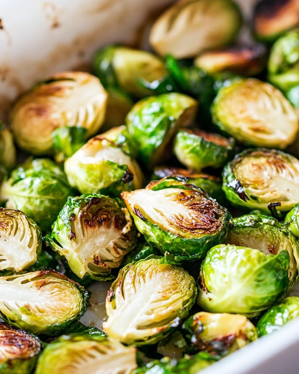 Savory Brown Butter Brussels Sprouts Recipe
