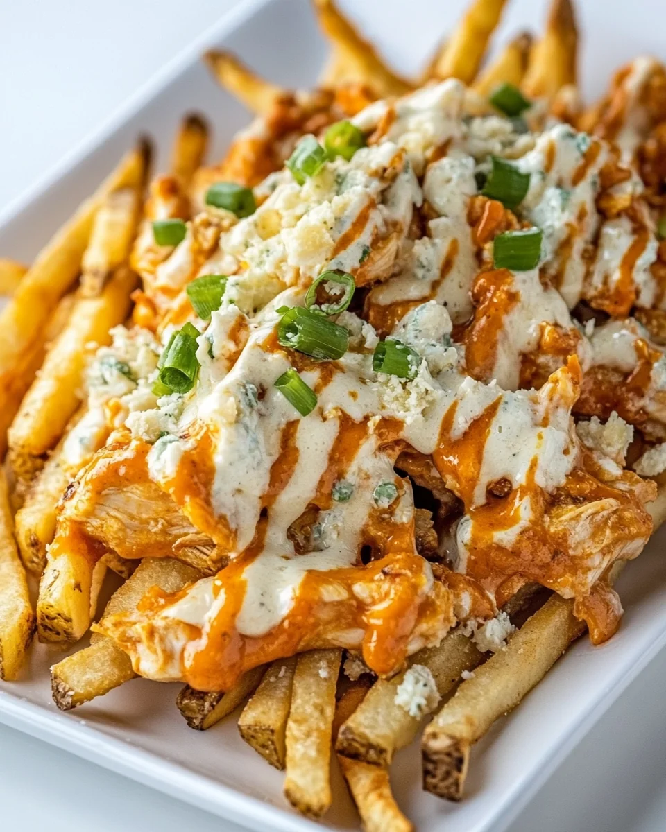 Cheesy Buffalo Chicken Loaded Fries - additional image