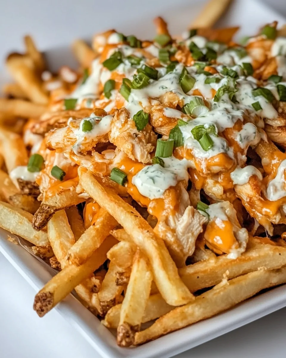 Cheesy Buffalo Chicken Loaded Fries - additional image