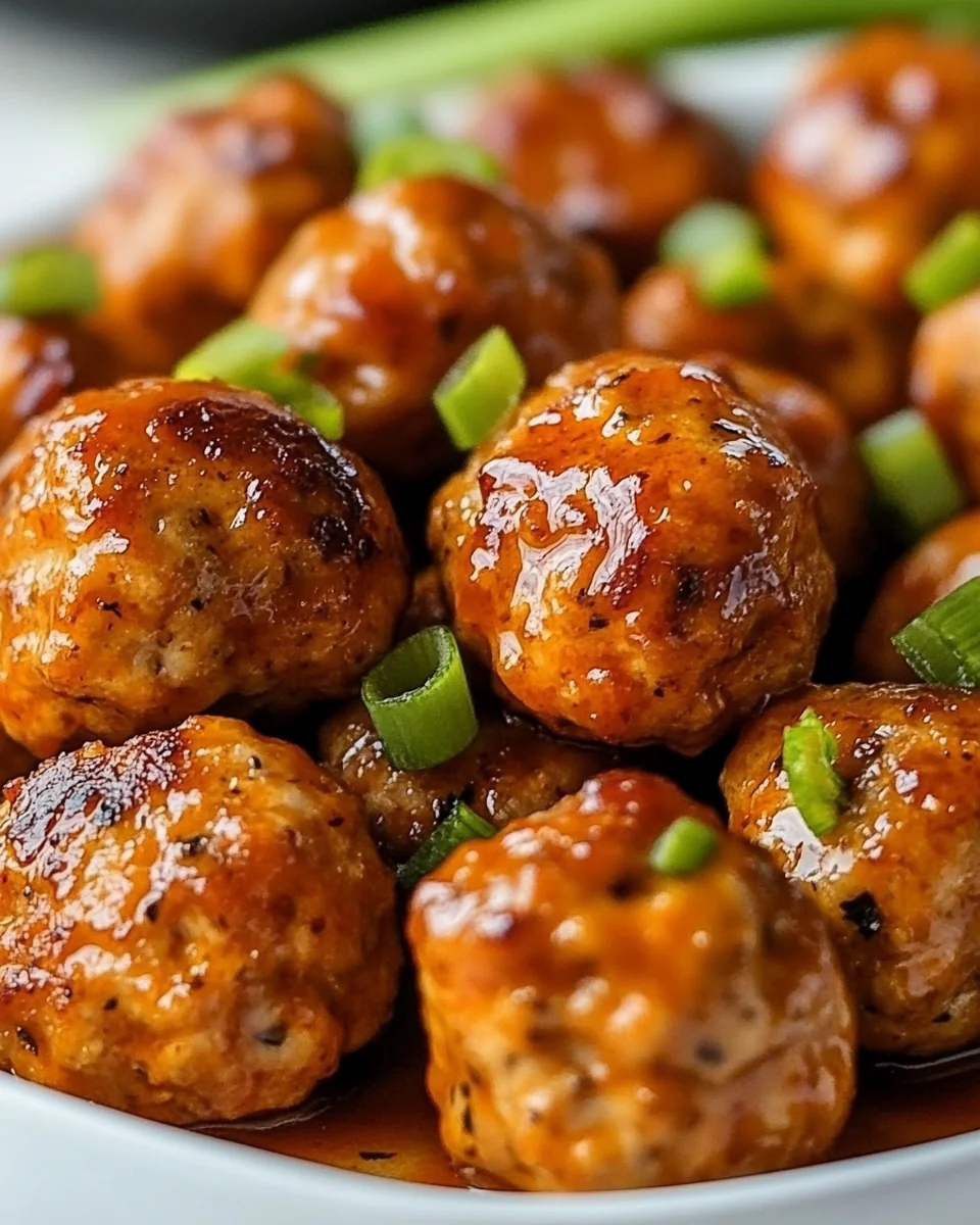 Simple Buffalo Chicken Meatballs - additional image