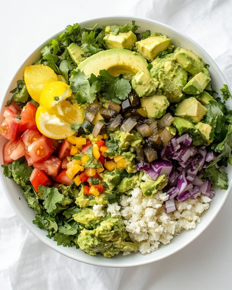 Fresh California Guacamole Salad
