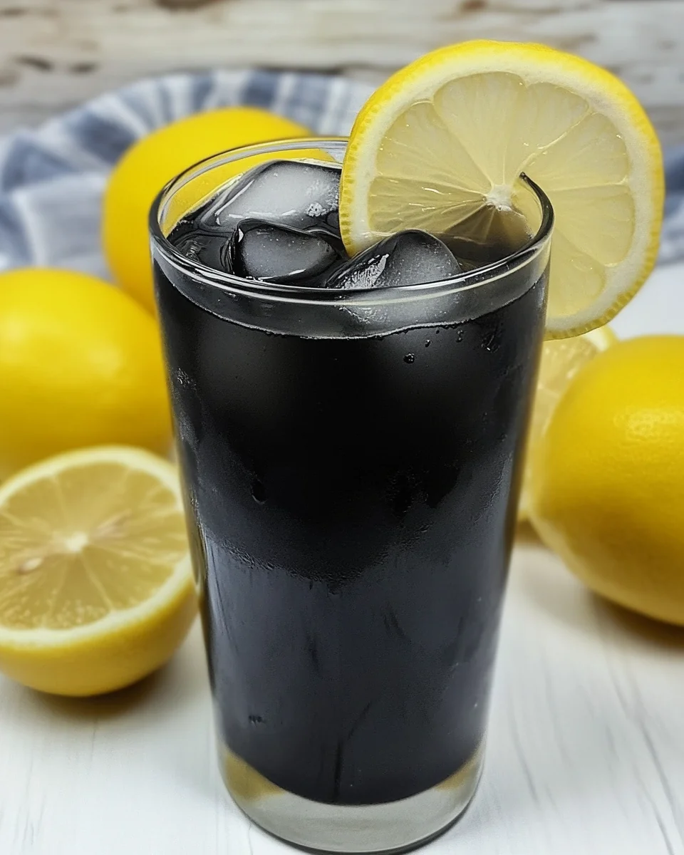 Refreshing Charcoal Lemonade For a Cozy Summer Sip - additional image