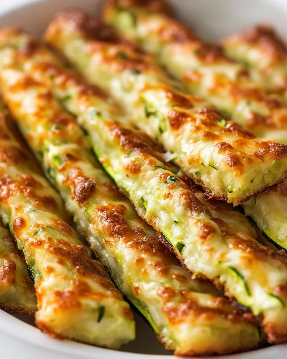 Cheesy Homemade Zucchini Breadsticks - additional image