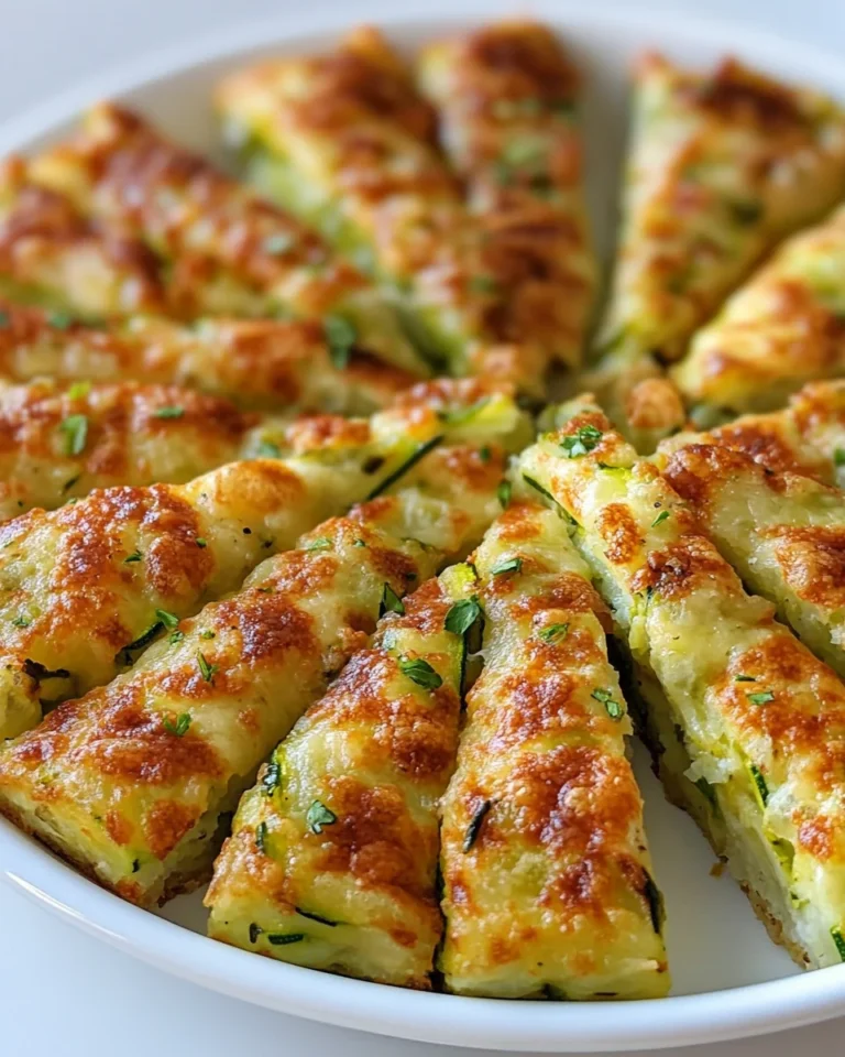 Cheesy Homemade Zucchini Breadsticks