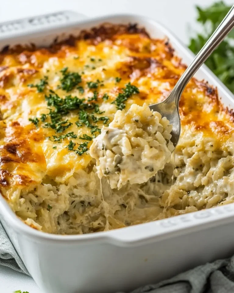 Classic Chicken and Rice Casserole for Cozy Nights
