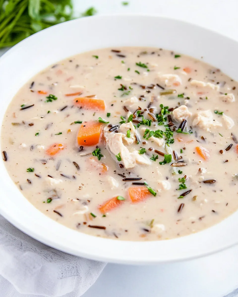 Homemade Chicken And Wild Rice Soup For Cozy Nights - additional image