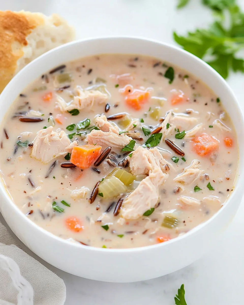 Homemade Chicken And Wild Rice Soup For Cozy Nights - additional image