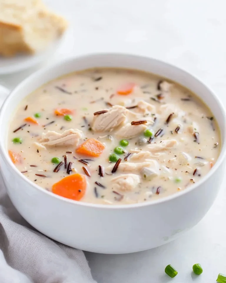 Homemade Chicken And Wild Rice Soup For Cozy Nights