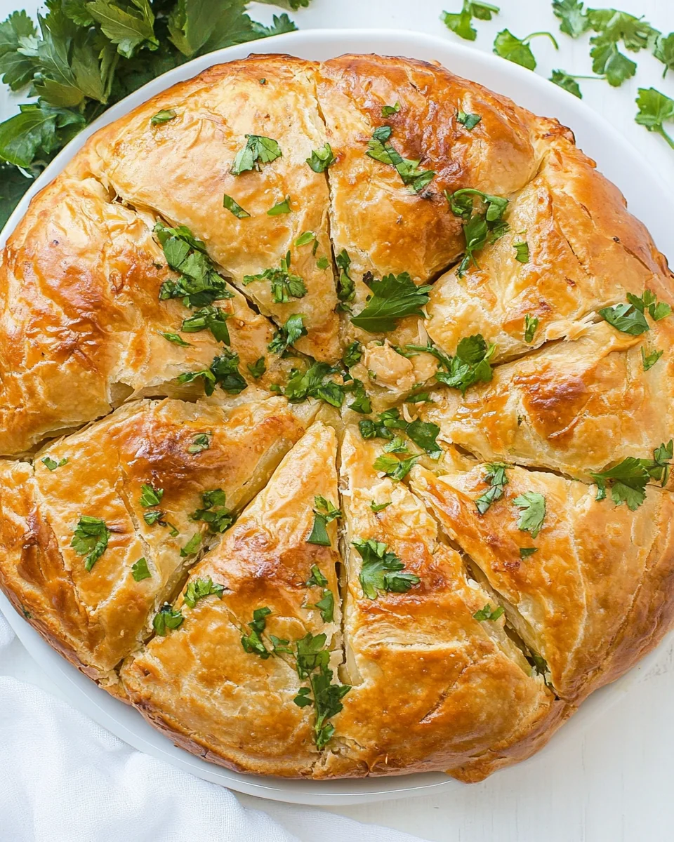Savory Homemade Chicken and Cabbage Pirog - additional image