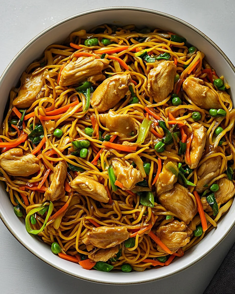 Perfect Homemade Chicken Chow Mein With Flavorful Sauce - additional image