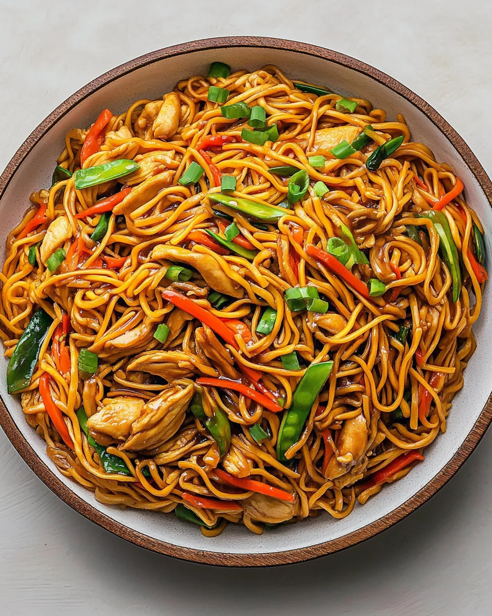 Perfect Homemade Chicken Chow Mein With Flavorful Sauce - additional image