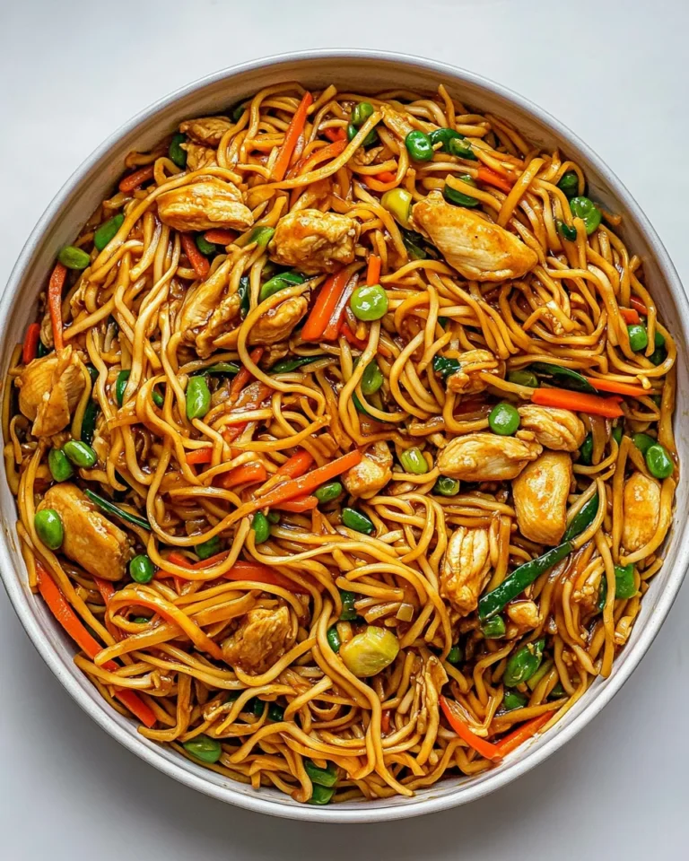Perfect Homemade Chicken Chow Mein With Flavorful Sauce