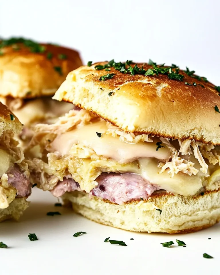 Homemade Chicken Cordon Bleu Sliders That Are Deliciously Savory