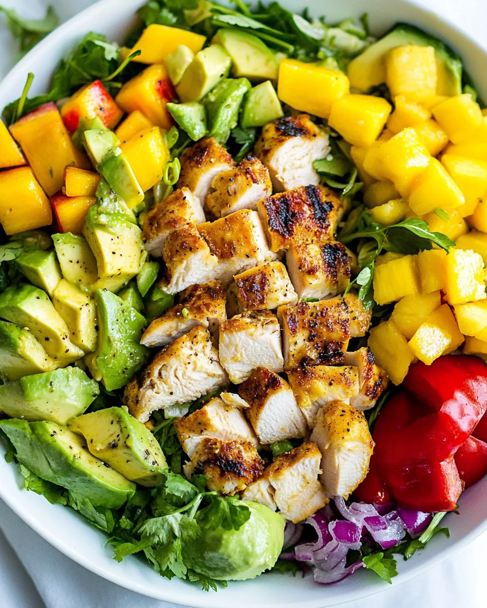 Fresh Chicken Mango Avocado Salad - additional image