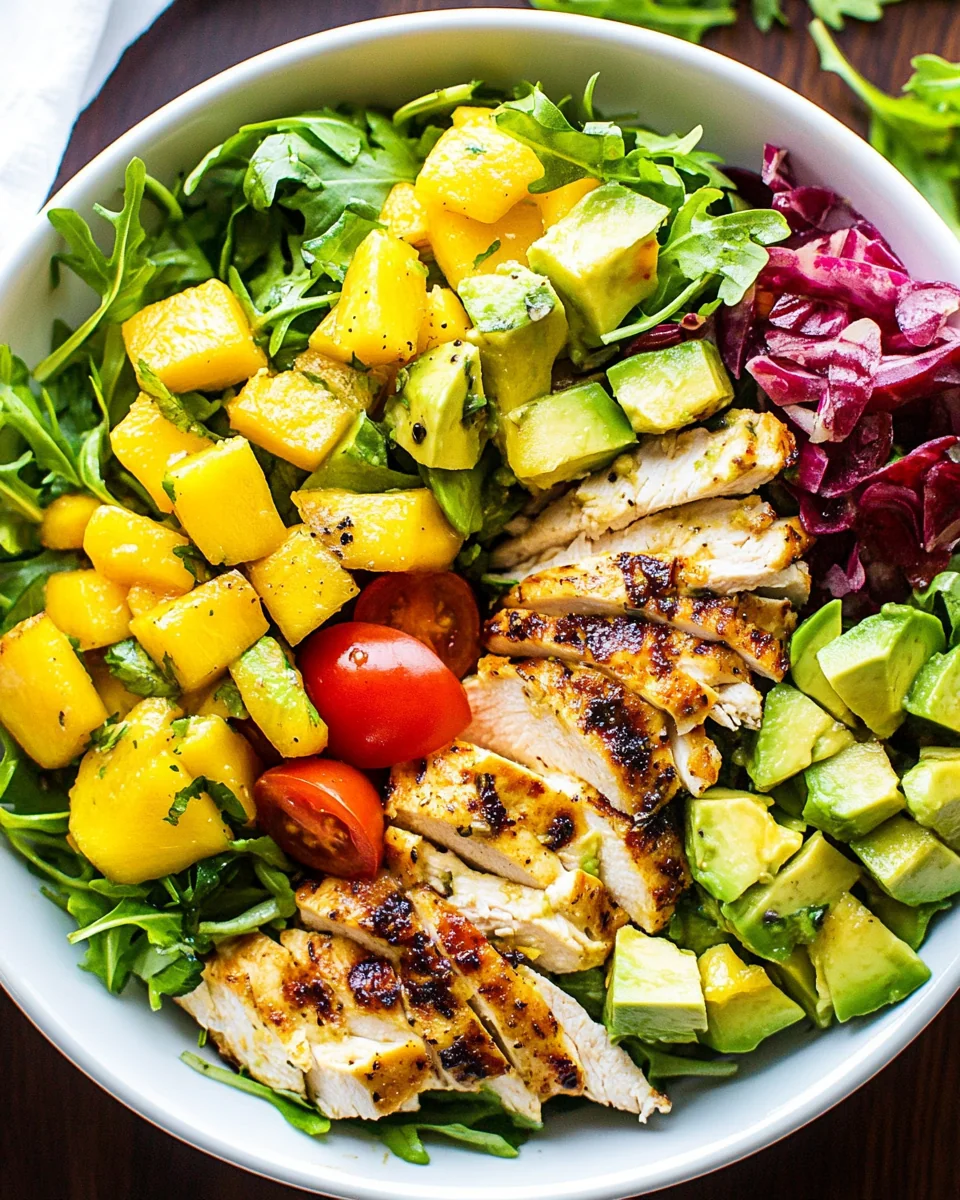 Fresh Chicken Mango Avocado Salad - additional image