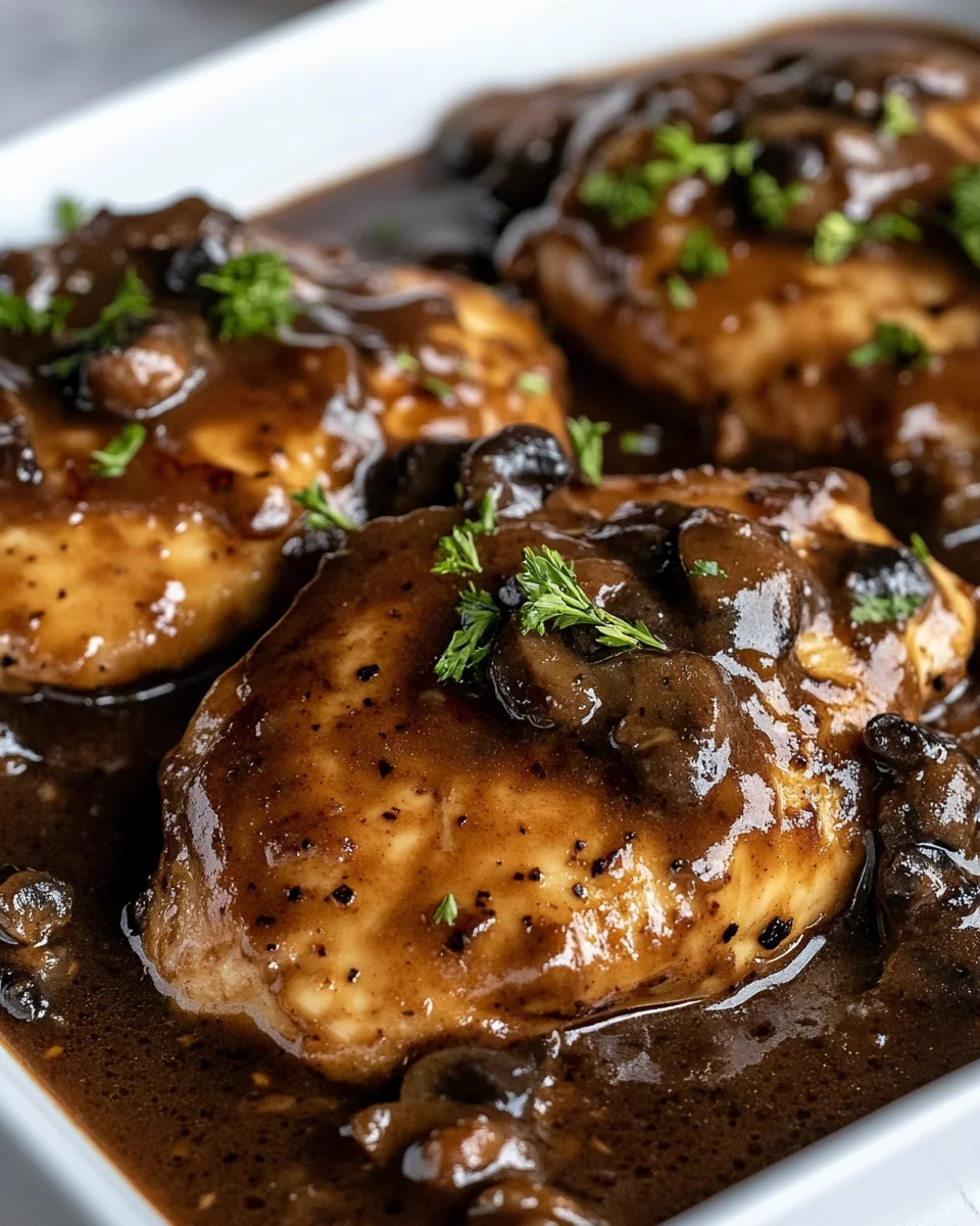 Classic Chicken Marsala With Savory Mushroom Sauce - additional image