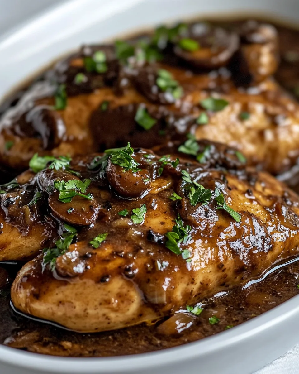 Classic Chicken Marsala With Savory Mushroom Sauce - additional image