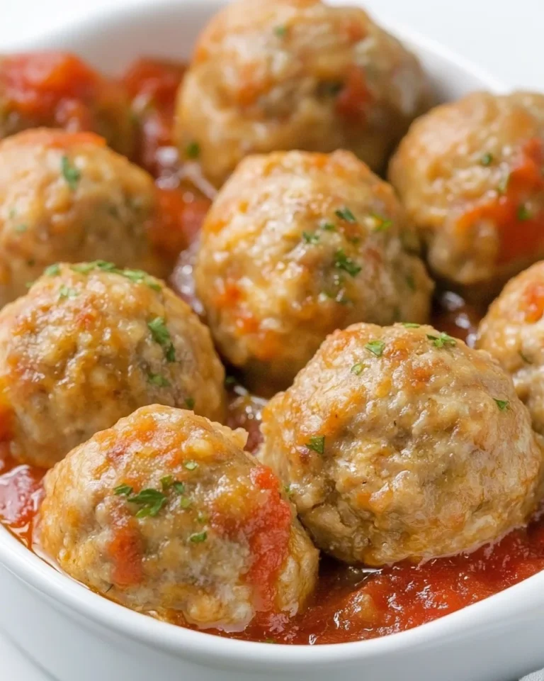 Perfect Homemade Chicken Meatballs