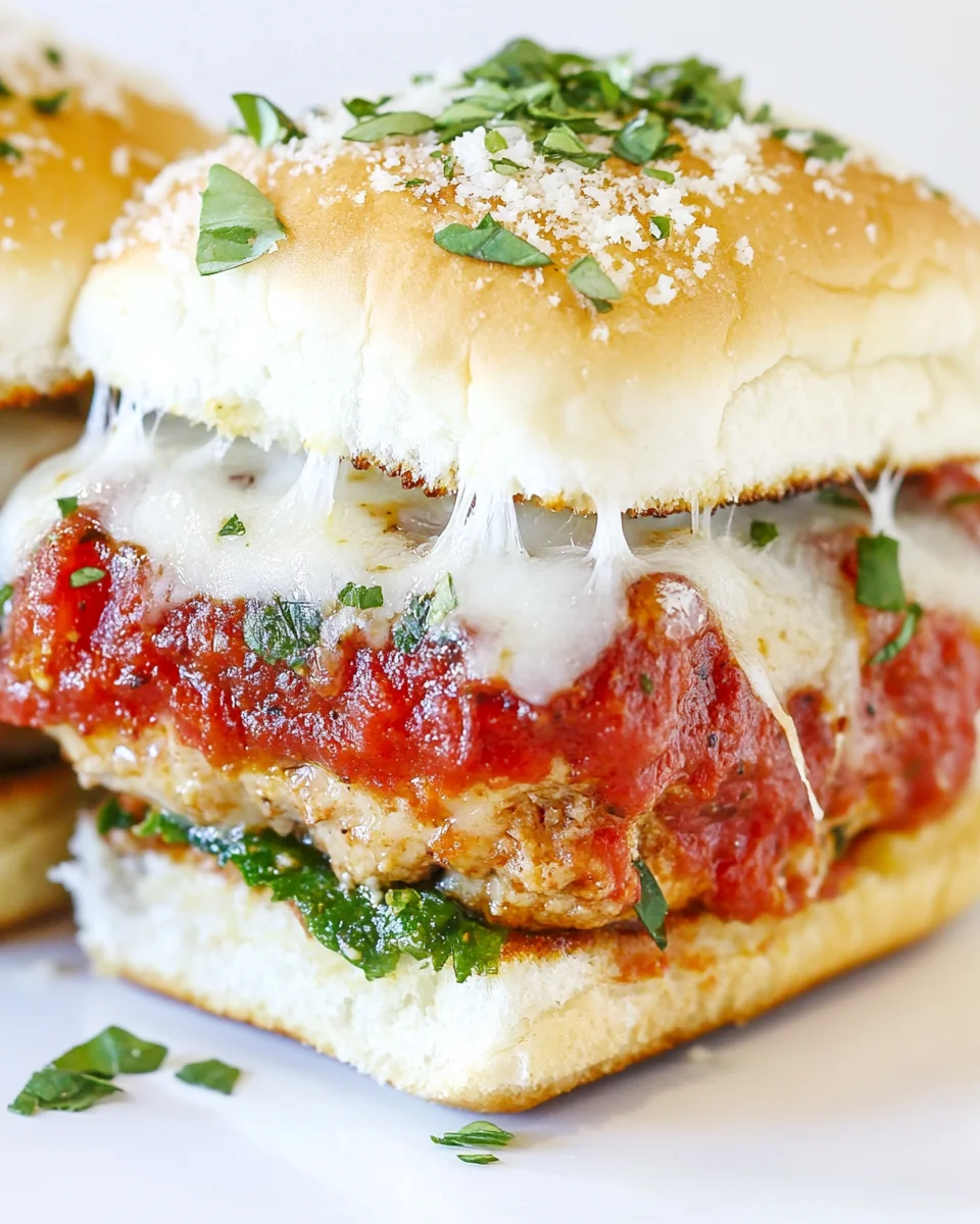 Homemade Chicken Parmesan Sliders for a Cozy Night - additional image