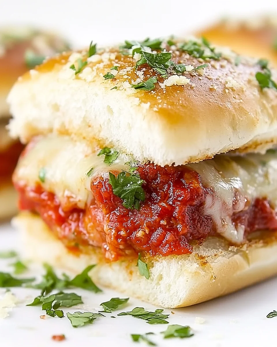 Homemade Chicken Parmesan Sliders for a Cozy Night - additional image