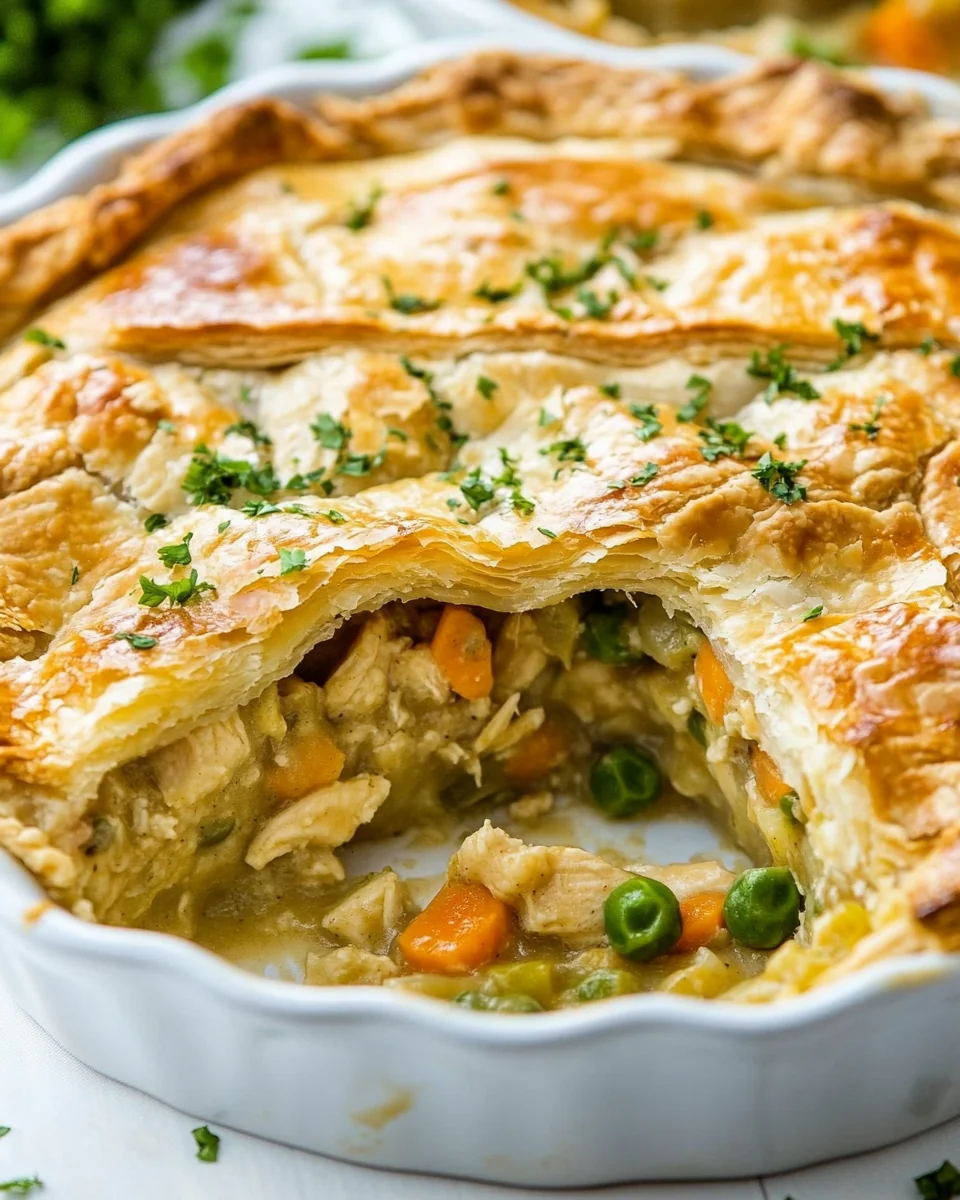 Homemade Classic Chicken Pot Pie Recipe - additional image