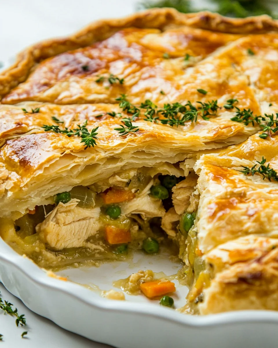 Homemade Classic Chicken Pot Pie Recipe - additional image
