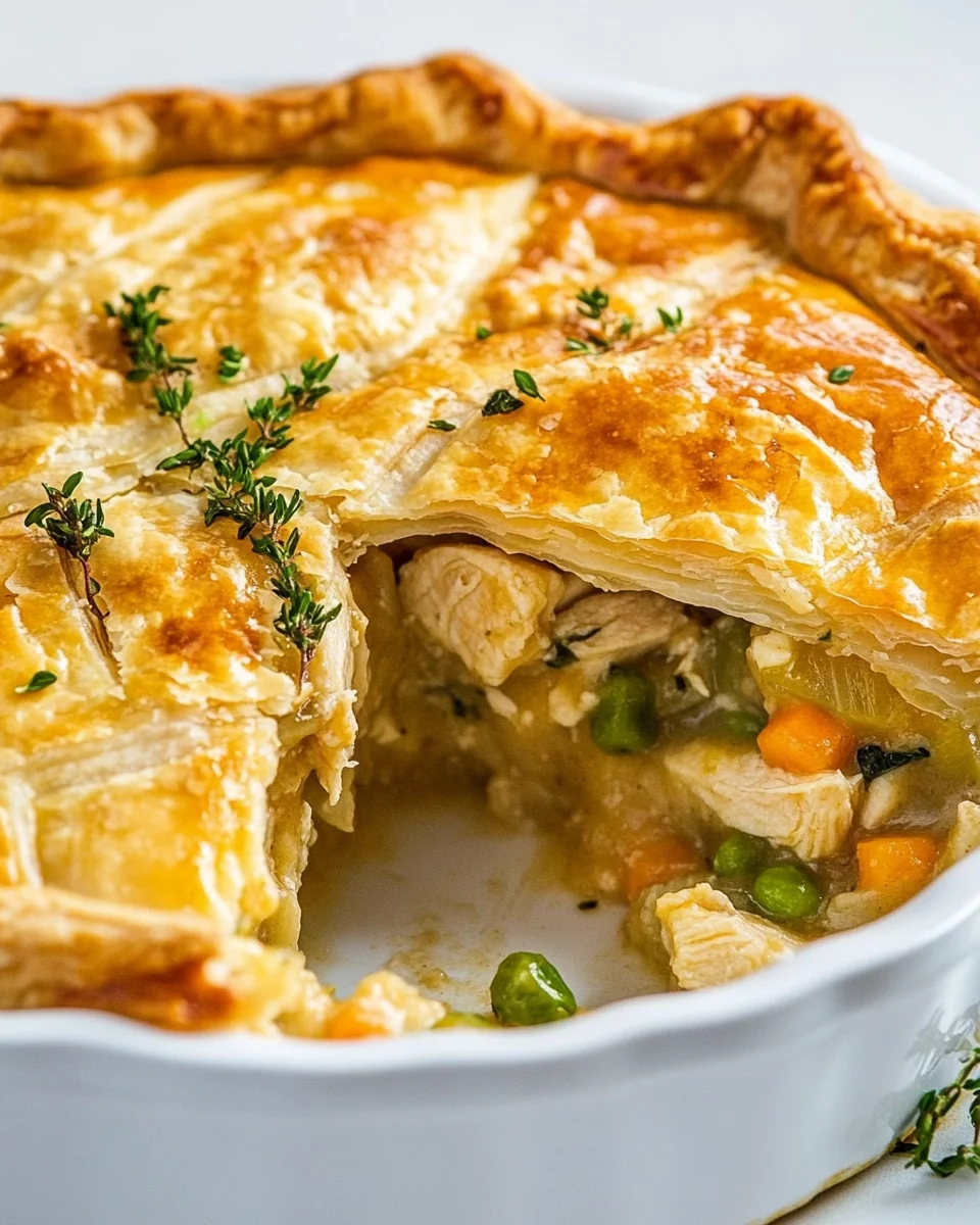 Homemade Classic Chicken Pot Pie Recipe - additional image