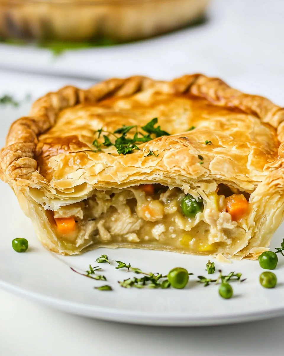 Homemade Classic Chicken Pot Pie Recipe