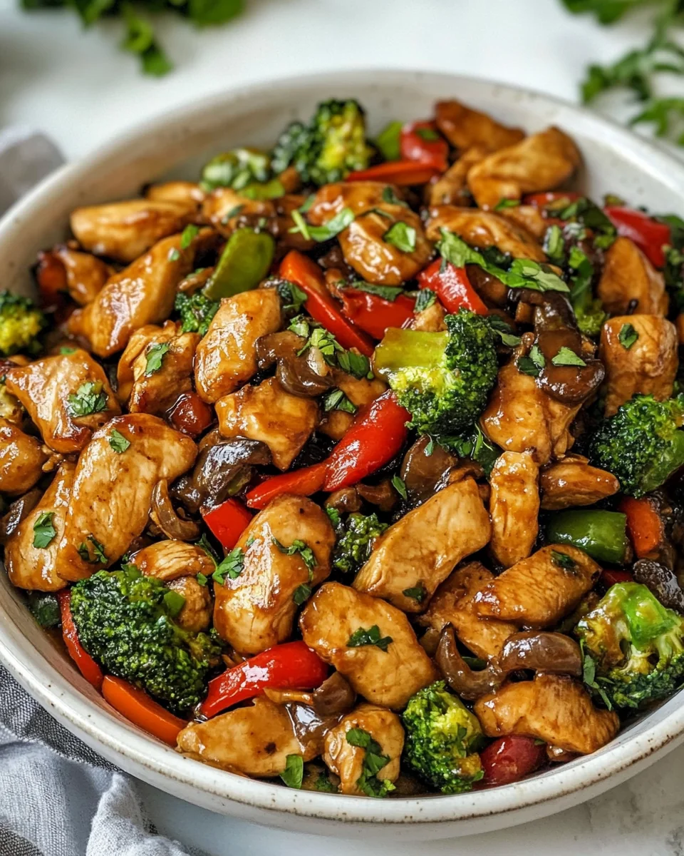 Simple Chicken Stir Fry Recipe for a Healthy Dinner - additional image