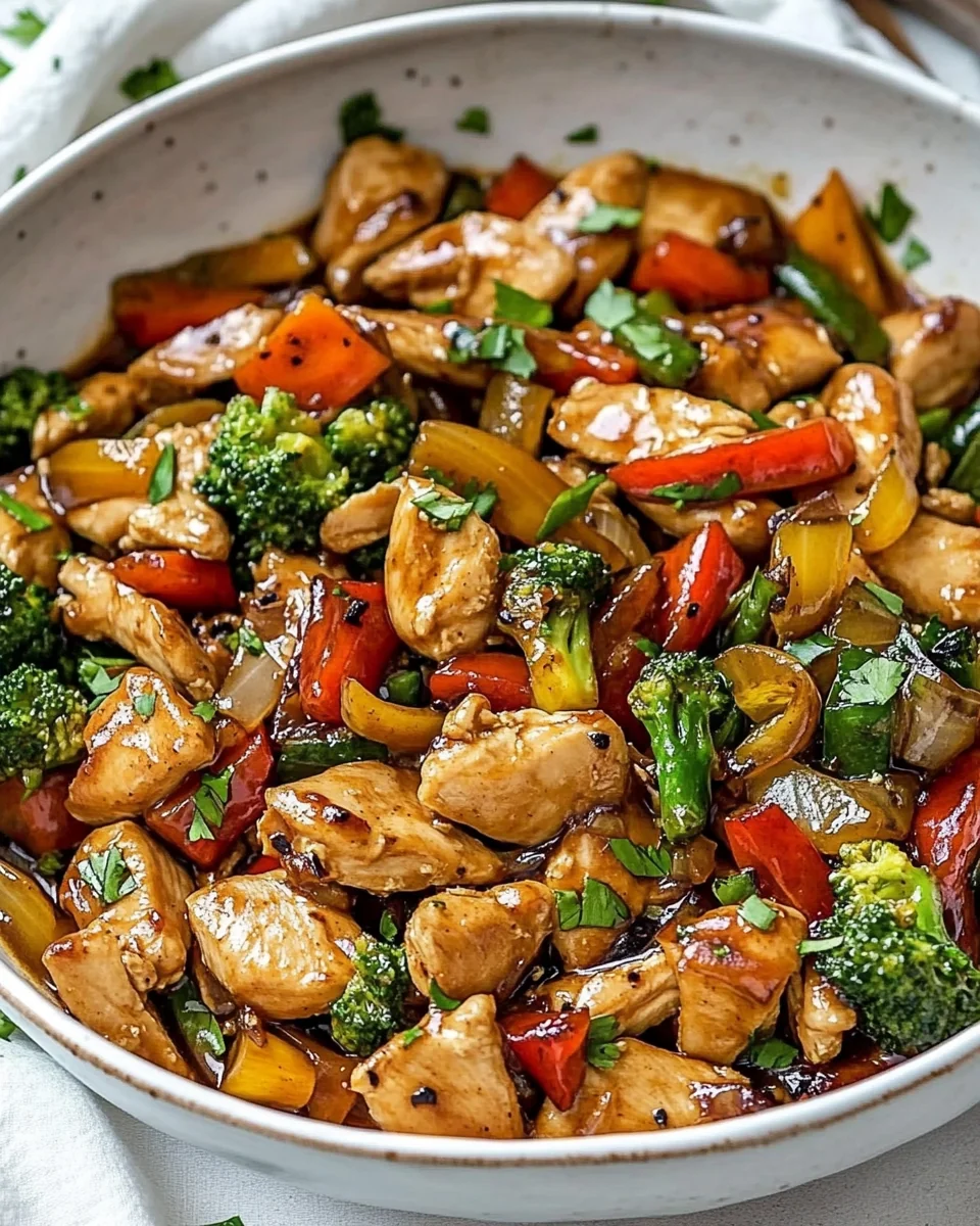 Simple Chicken Stir Fry Recipe for a Healthy Dinner - additional image