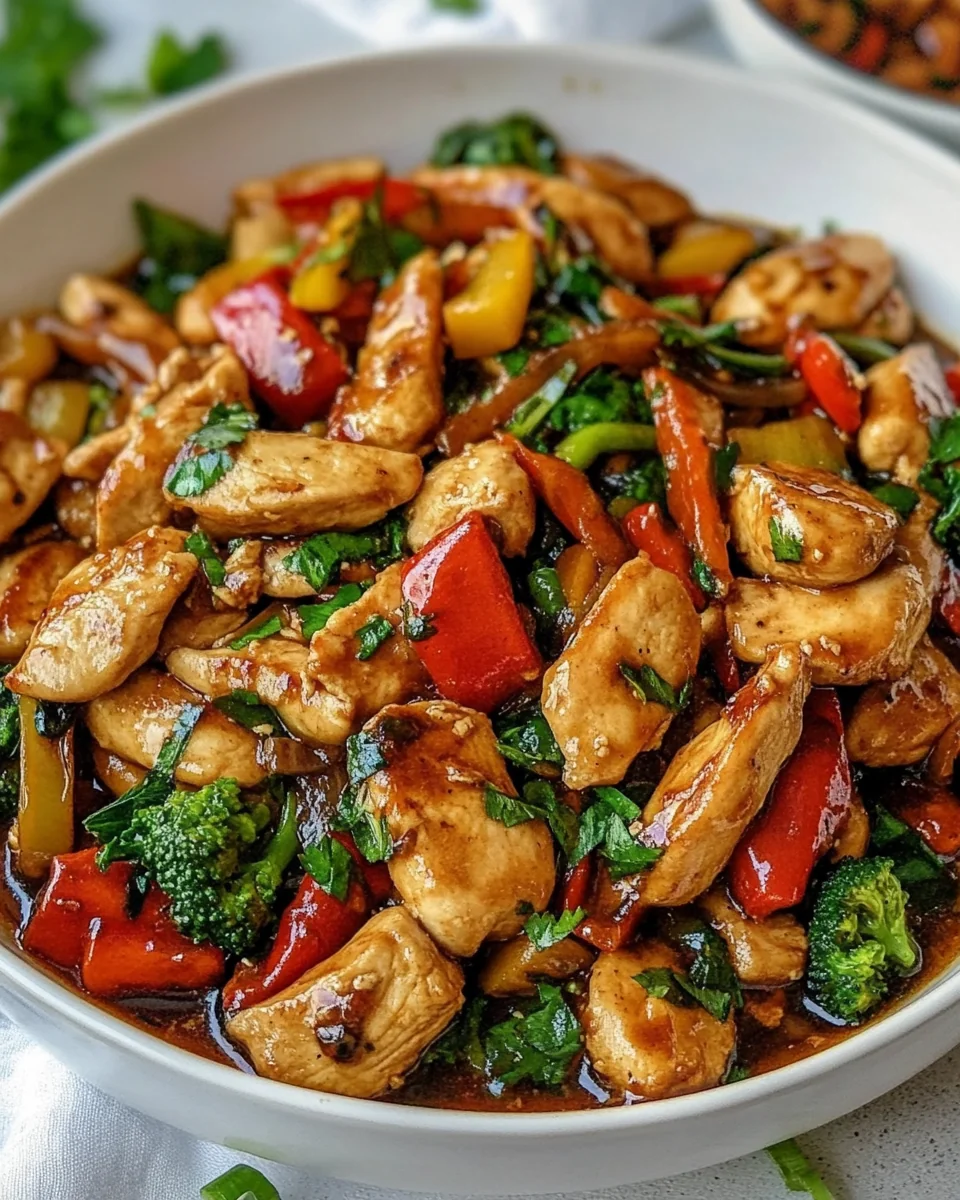 Simple Chicken Stir Fry Recipe for a Healthy Dinner - additional image