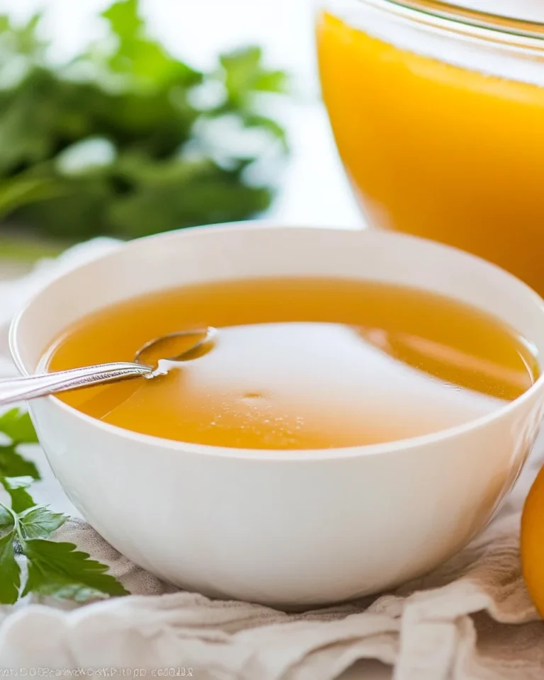 Homemade Chicken Bone Broth for a Cozy Night