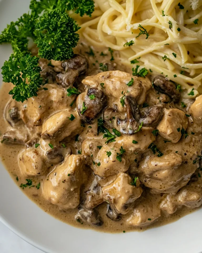 Simple Chicken Stroganoff for a Cozy Night In