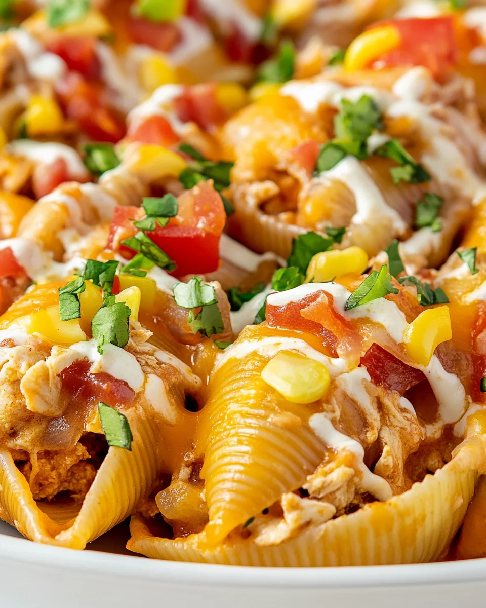 Savory Chicken Taco Stuffed Shells for a Cozy Night - additional image