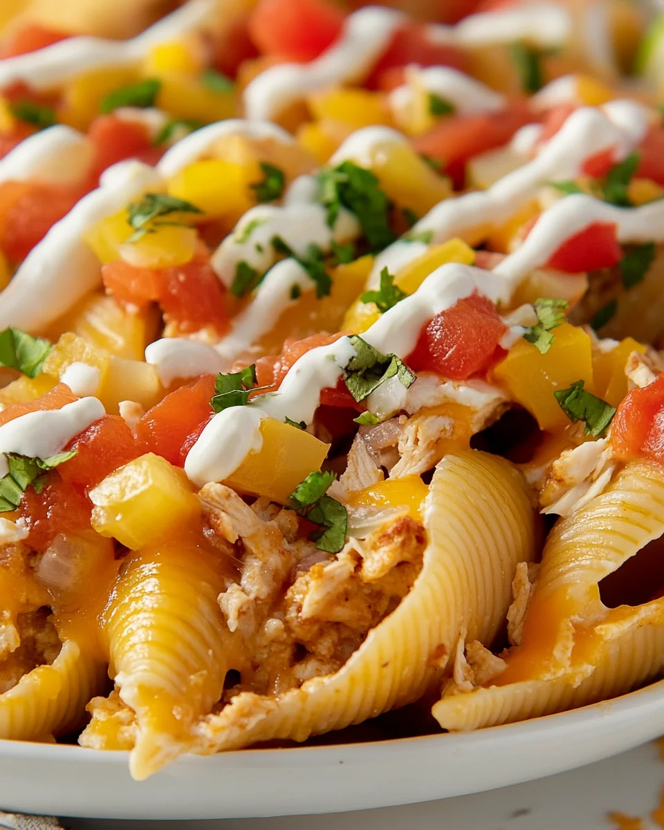 Savory Chicken Taco Stuffed Shells for a Cozy Night - additional image