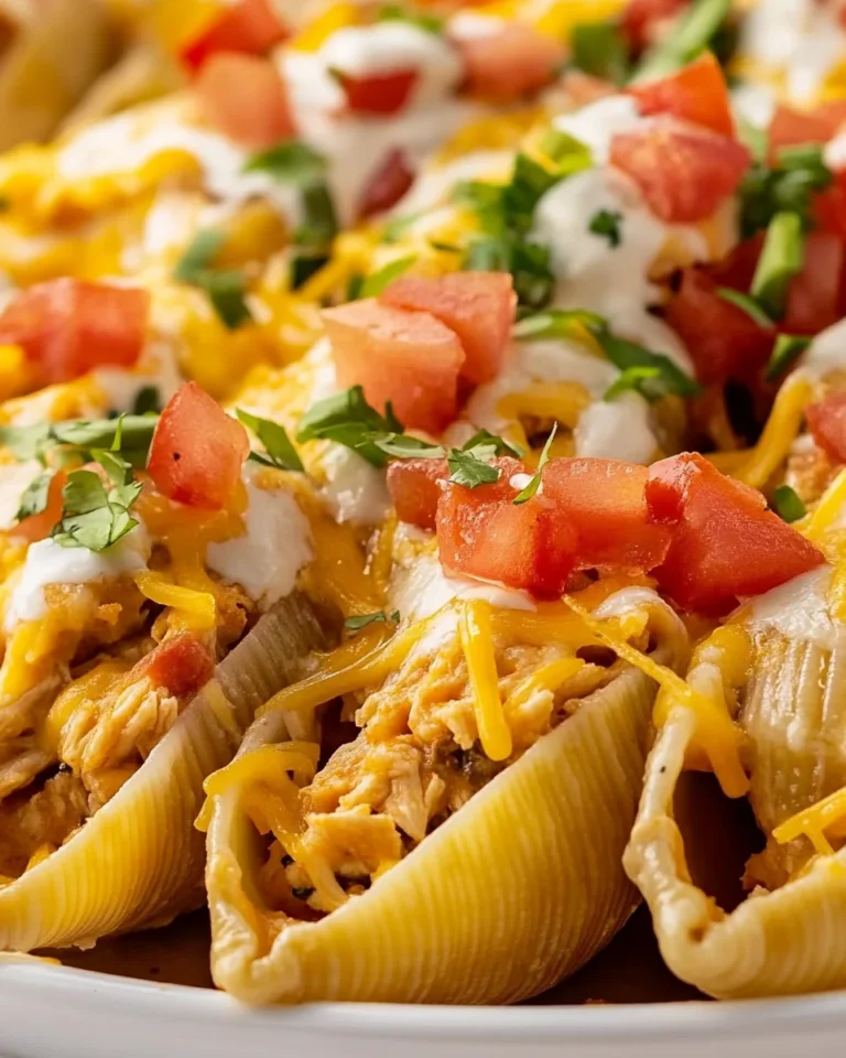 Savory Chicken Taco Stuffed Shells for a Cozy Night