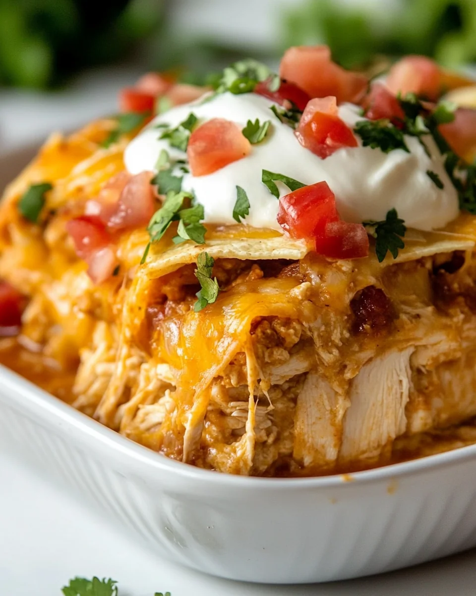 Easy and Delicious Chicken Tortilla Casserole - additional image