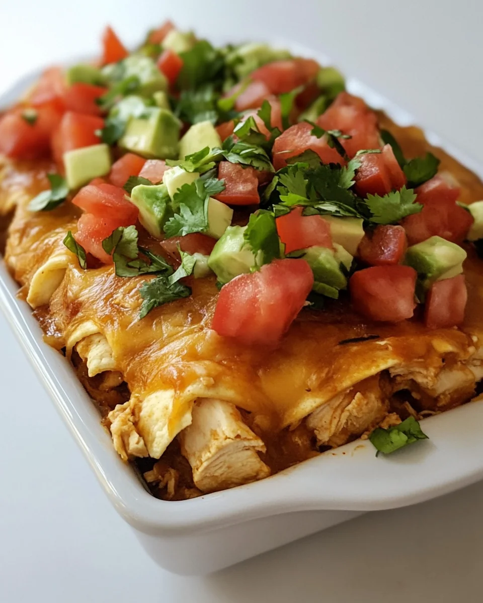 Easy and Delicious Chicken Tortilla Casserole - additional image
