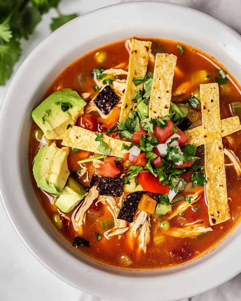 Homemade Chicken Tortilla Soup Recipe That’s Comforting and Hearty
