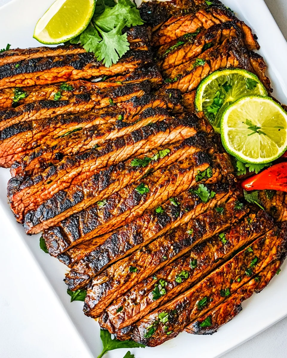 Simple Chipotle Flank Steak Recipe - additional image