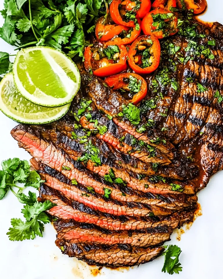 Simple Chipotle Flank Steak Recipe