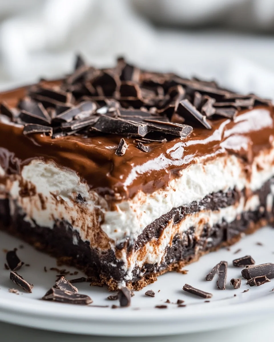 Delicious Chocolate Lasagna Made From Scratch - additional image