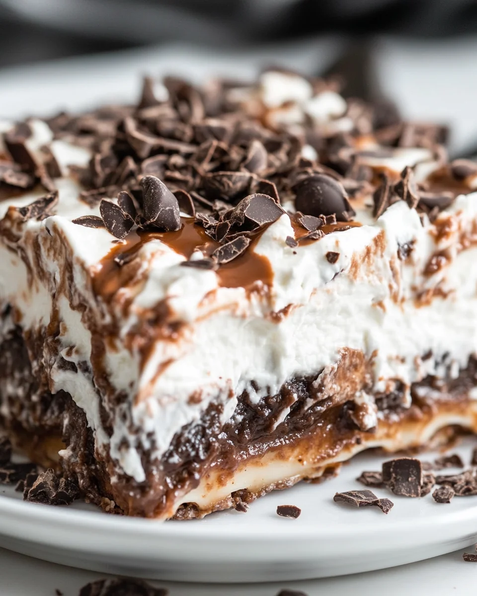 Delicious Chocolate Lasagna Made From Scratch - additional image