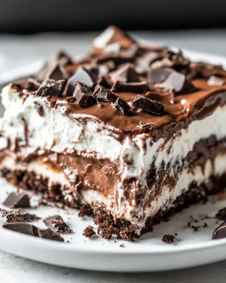 Delicious Chocolate Lasagna Made From Scratch