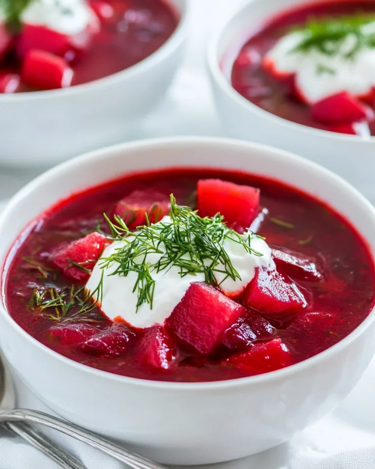 Homemade Classic Borscht Recipe