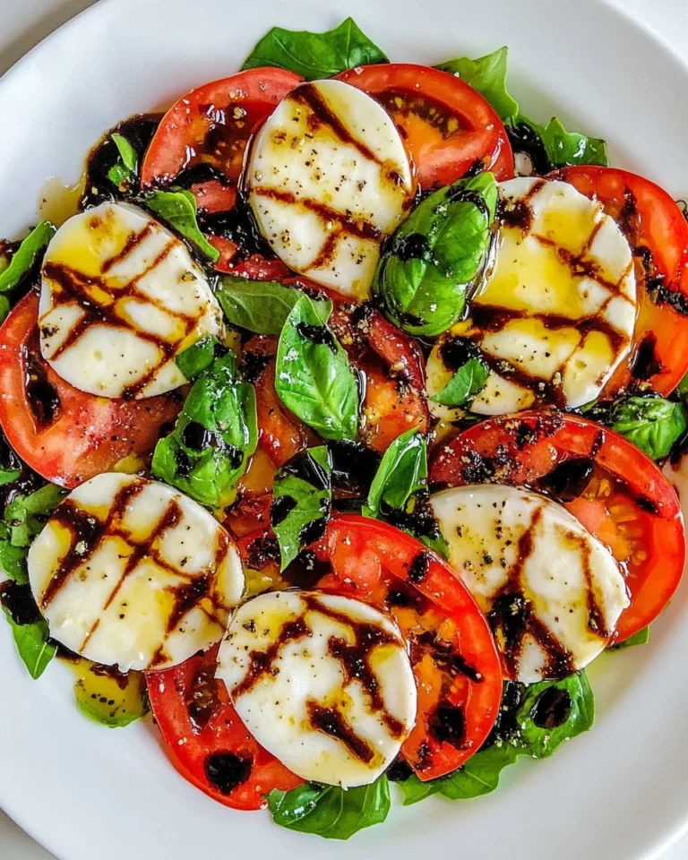 Perfect Homemade Caprese Salad