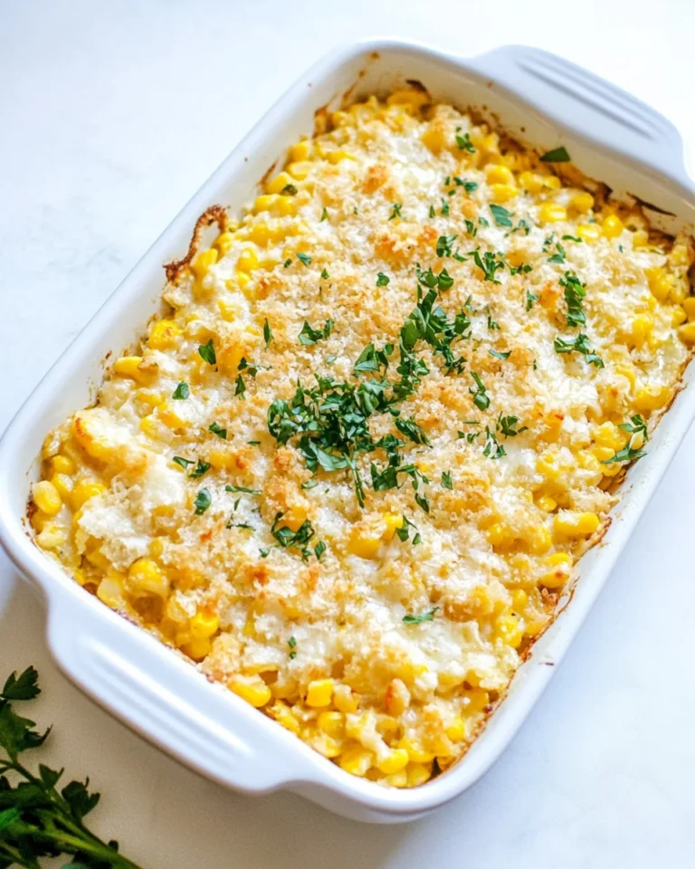 Simple and Delicious Corn Casserole