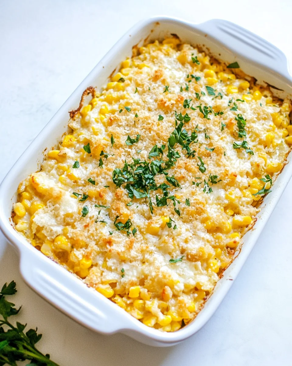 Simple and Delicious Corn Casserole