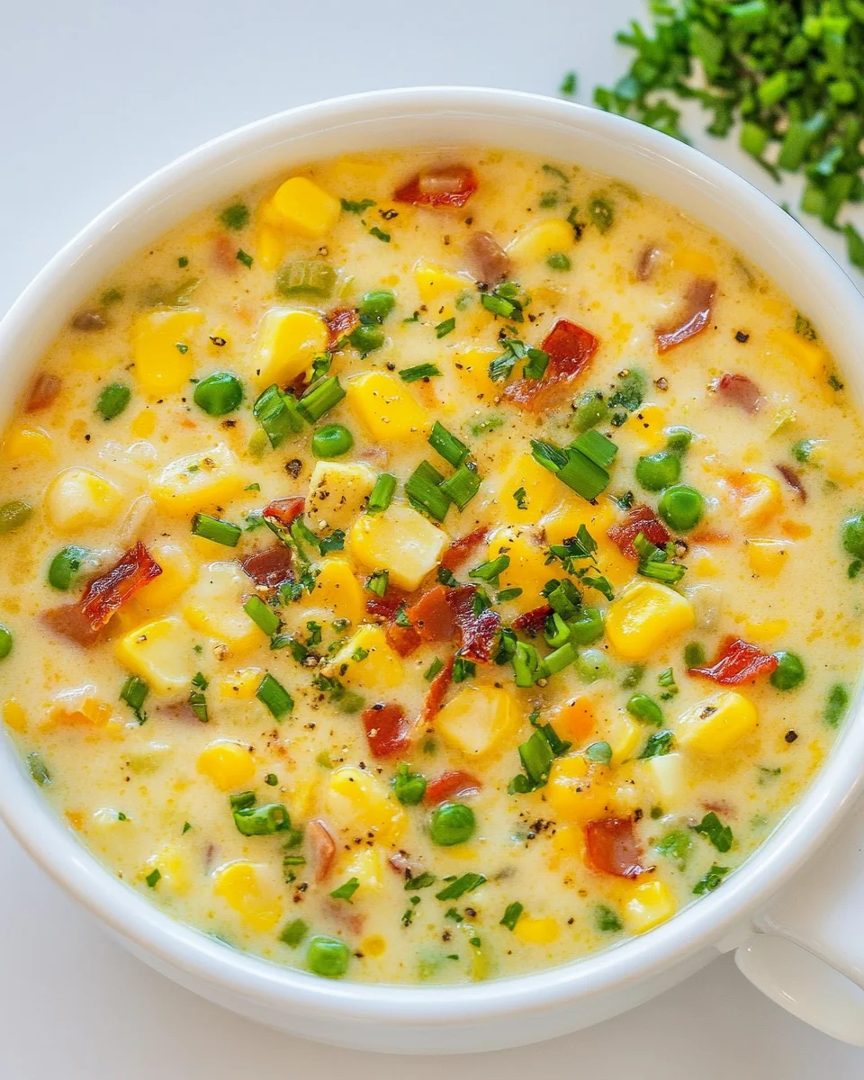 Classic Corn Chowder for Cozy Nights - additional image